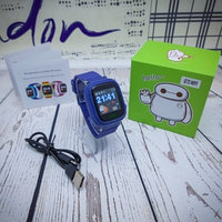 УМНЫЕ ДЕТСКИЕ ЧАСЫ SMART BABY WATCH Q80 WONLEX (G72Wifi) Синие