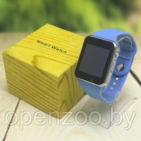 Умные часы Smart Watch A1 Синие  (голубые)