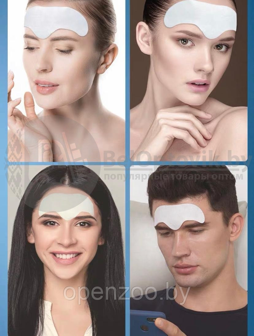 Гидрогелевый патч от морщин для области лба и переносицы TVO Hydrogel Anti-wrinkle Forehead Patch ,10g - фото 6 - id-p207594863