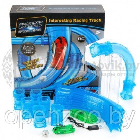 Гоночный трек в трубе Interesting Racing Track Chariots speed pipes TWHR-1 27 деталей