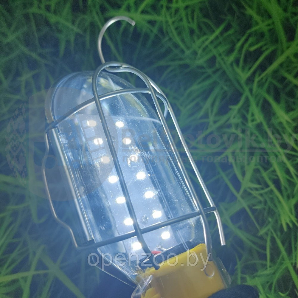 Фонарь - лампа переносной подвесной для ремонта и гаража GY 3171 светодиодный Led14 (шнур 12.80 м), 220В - фото 5 - id-p207594872