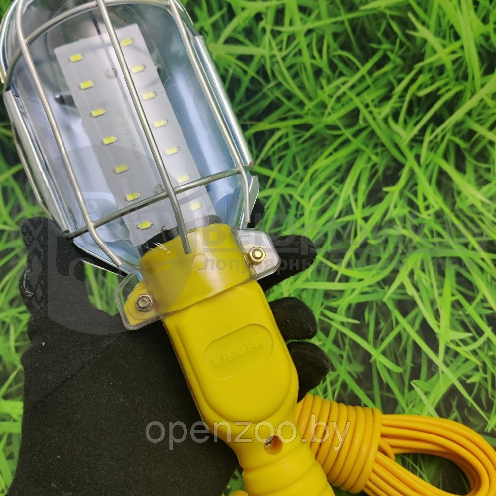 Фонарь - лампа переносной подвесной для ремонта и гаража GY 3171 светодиодный Led14 (шнур 12.80 м), 220В - фото 8 - id-p207594872