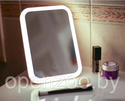 Зеркало косметическое настольное с LED - подсветкой (3 светорежима) Makeup Mirror - фото 6 - id-p207593583