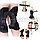 Поддерживающий (силовой) наколенник для коленного сустава  (суппорт 2 в 1) PowerKnee универсальный (комплект 2, фото 8