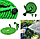 Шланг поливочный Xhose (Икс-Хоз) 45 метров саморастягивающийся с пульверизатором Зеленый, фото 4