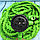 Шланг поливочный Xhose (Икс-Хоз) 45 метров саморастягивающийся с пульверизатором Зеленый, фото 9