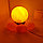 Солевой (соляной) ионизирующий светильник - ночник Шар / 2,5  3 кг. соли / Соляная лампа, фото 7
