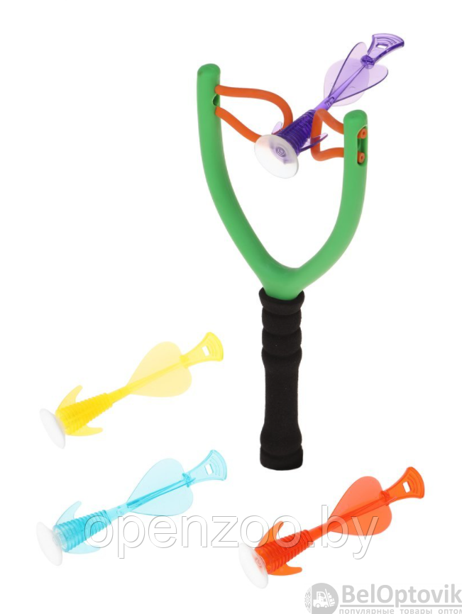 Игровой набор Hong Deng Рогатка со стрелами на присосках (4 стрелы) - фото 9 - id-p170904615