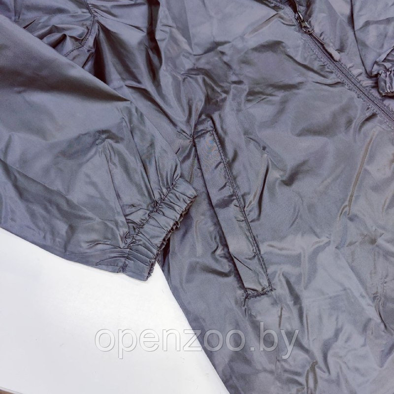 Ветровка/ куртка спортивная водоотталкивающая Superdry с потайным капюшоном Черная - фото 4 - id-p195499019