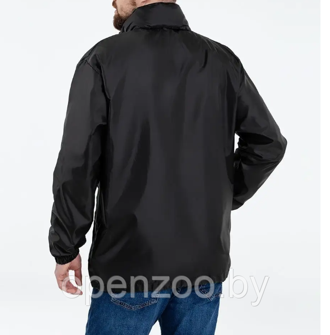 Ветровка/ куртка спортивная водоотталкивающая Superdry с потайным капюшоном Черная - фото 5 - id-p195499019
