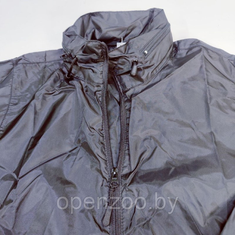 Ветровка/ куртка спортивная водоотталкивающая Superdry с потайным капюшоном Черная - фото 6 - id-p195499019