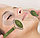 Массажный подарочный набор 2 в 1 Jade Roller нефритовый: скребок Гуаша  ролик для массажа (камень) Светло, фото 9