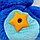 Мягкая игрушка-ночник-проектор STAR BELLY  Синий Мишка, фото 4