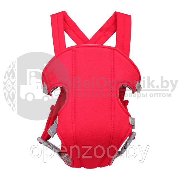 Рюкзак-слинг (кенгуру) для переноски ребенка Willbaby Baby Carrier, (3-12 месяцев) Красный - фото 10 - id-p207595360