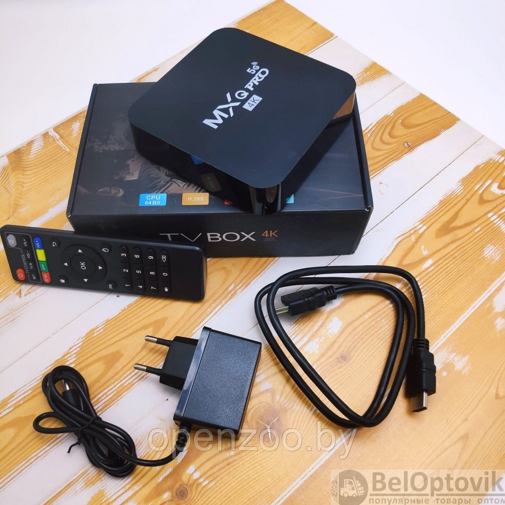 Приставка смарт ТВ на Android MXQ Pro 4K (TV BOX) 5G - фото 3 - id-p207596761