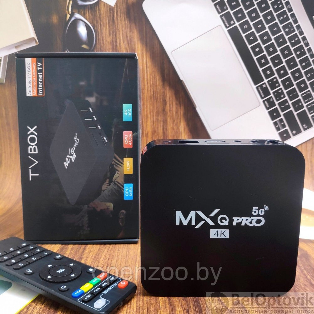 Приставка смарт ТВ на Android MXQ Pro 4K (TV BOX) 5G - фото 4 - id-p207596761