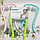 Универсальный роликовый массажер Neck Massager (шея, поясница, ноги, бедра) Зеленый, фото 10