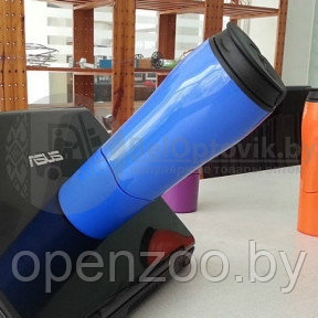 Непадающая кружка термос Mighty Mug Travel Mug The Mug That Wont Fall Over, 550 мл Синяя