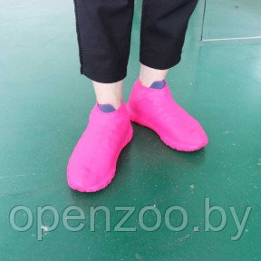 Бахилы (чехлы на обувь) от дождя и песка многоразовые силиконовые Waterproof Silicone Shoe. Суперпрочные - фото 1 - id-p207595389
