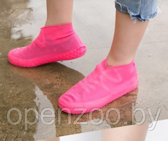 Бахилы (чехлы на обувь) от дождя и песка многоразовые силиконовые Waterproof Silicone Shoe. Суперпрочные - фото 1 - id-p207595390