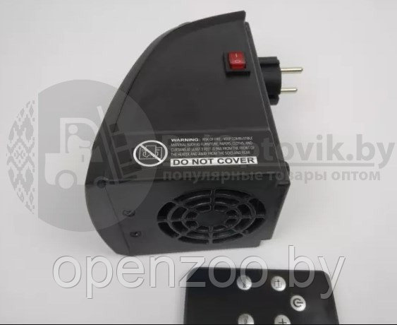 Портативный обогреватель быстрое тепло Rovus Handy Heater с пультом управления, 400W - фото 6 - id-p207596785