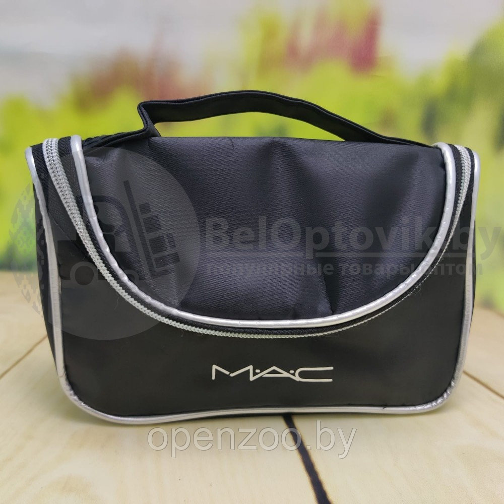 Косметичка MAC на молнии с зеркальцем (20,0 х 9,5 х 14,0 см) - фото 5 - id-p207596794