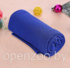 Спортивное охлаждающее полотенце Super Cooling Towel Синий - фото 1 - id-p207595402