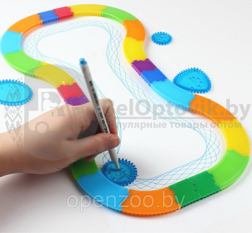 Спирограф детский набор для рисования Art Designer Travel - фото 6 - id-p207596801