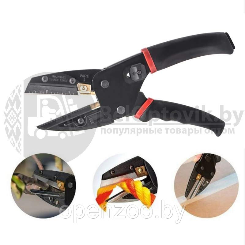 Многофункциональные ножницы, Ronan Multi Cut 3 в 1, со сменными лезвиями - фото 8 - id-p207594945