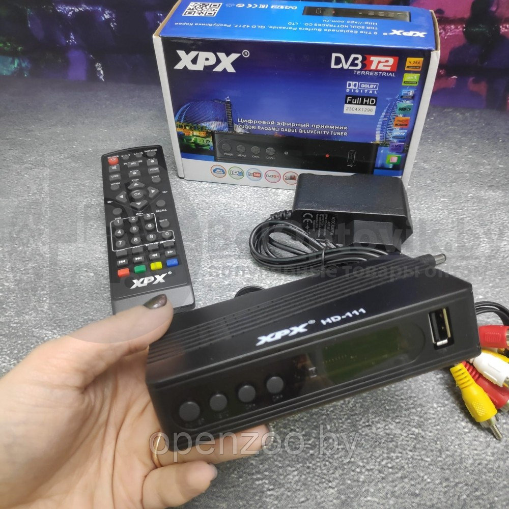 Цифровой телевизионный ресивер 2304х1296 XPX HD-111 - фото 3 - id-p207594946