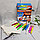 Воздушные фломастеры Airbrush Magic Pens, 10 маркеров в наборе  10 разнообразных трафаретов, фото 2