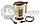 Электрический Мини-чайник,  Малыш  0,5 литра Кофейный с коричневой крышкой, фото 3