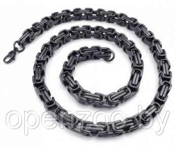 Цепь Steel Rage 35 грамм (средняя), браслет Черный перелив