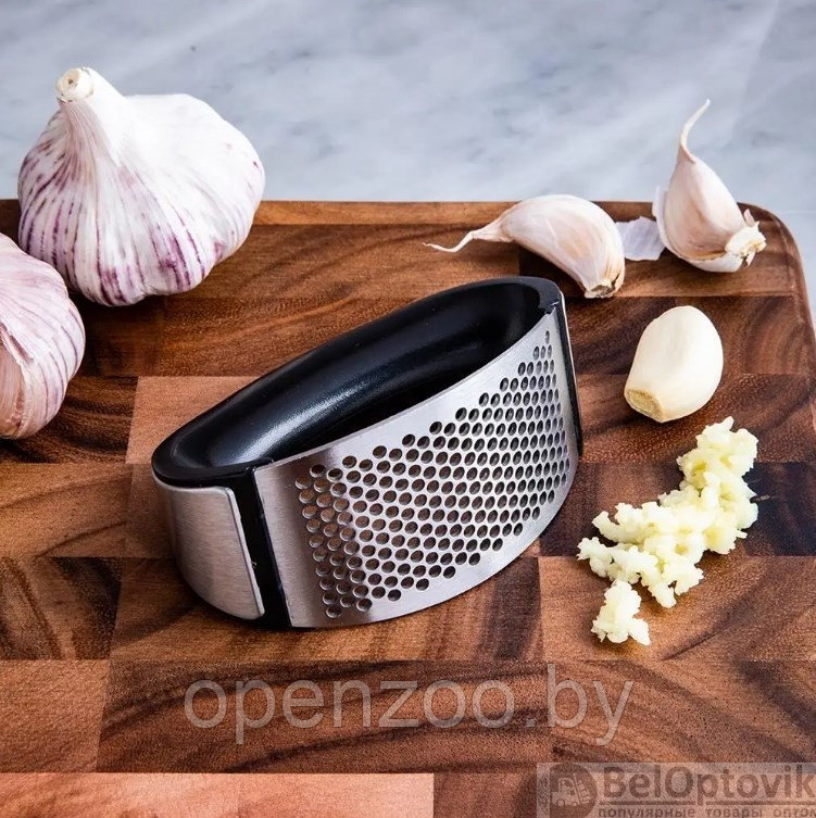 Пресс для чеснока, чеснокодавилка Garlic Press Черная - фото 8 - id-p207593611