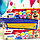 Набор для творчества Рисуем пальчиками Буба (краски 8 цветов по 40 мл., трафарет, раскраска), фото 5