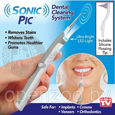 Средство для отбеливания зубов SONIC PIC Gentle at Home Dental Cleaning System - фото 6 - id-p207596831