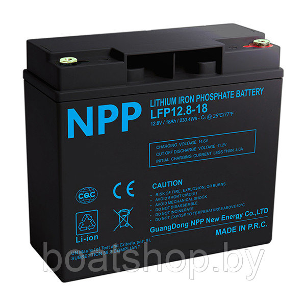 Аккумулятор NPP LiFePO4 12.8V 18Ah