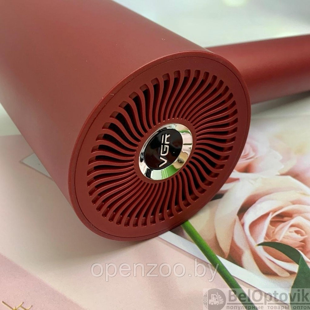 Профессиональный фен для сушки и укладки волос VGR V-431 VOYAGER 1600-1800W (2 темп. режима, 2 скорости) в - фото 7 - id-p207593621