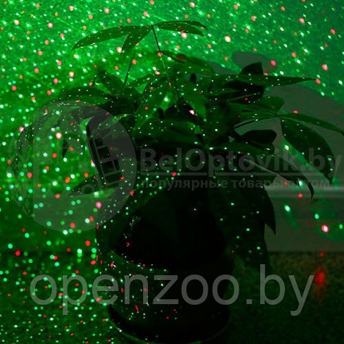 Проектор металлический уличный, лазерный двухцветный Outdoor Waterproof Laser с пультом управления - фото 4 - id-p207594986