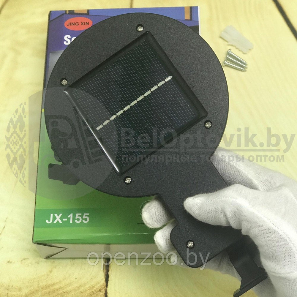Уличный фонарь на солнечной батарее JX-166 с датчиком движения - фото 7 - id-p207594544