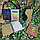 Набор канцелярский Волна: блокнот на спирали с ручкой, ECO (A5, 70 листов) Фиолетовый / дерево, фото 7