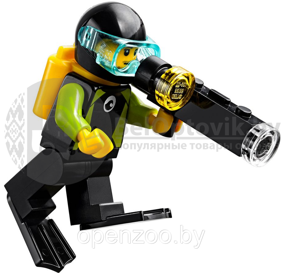 Конструктор LEGO City 60221: Яхта для дайвинга (Лего). Оригинал - фото 9 - id-p207594548
