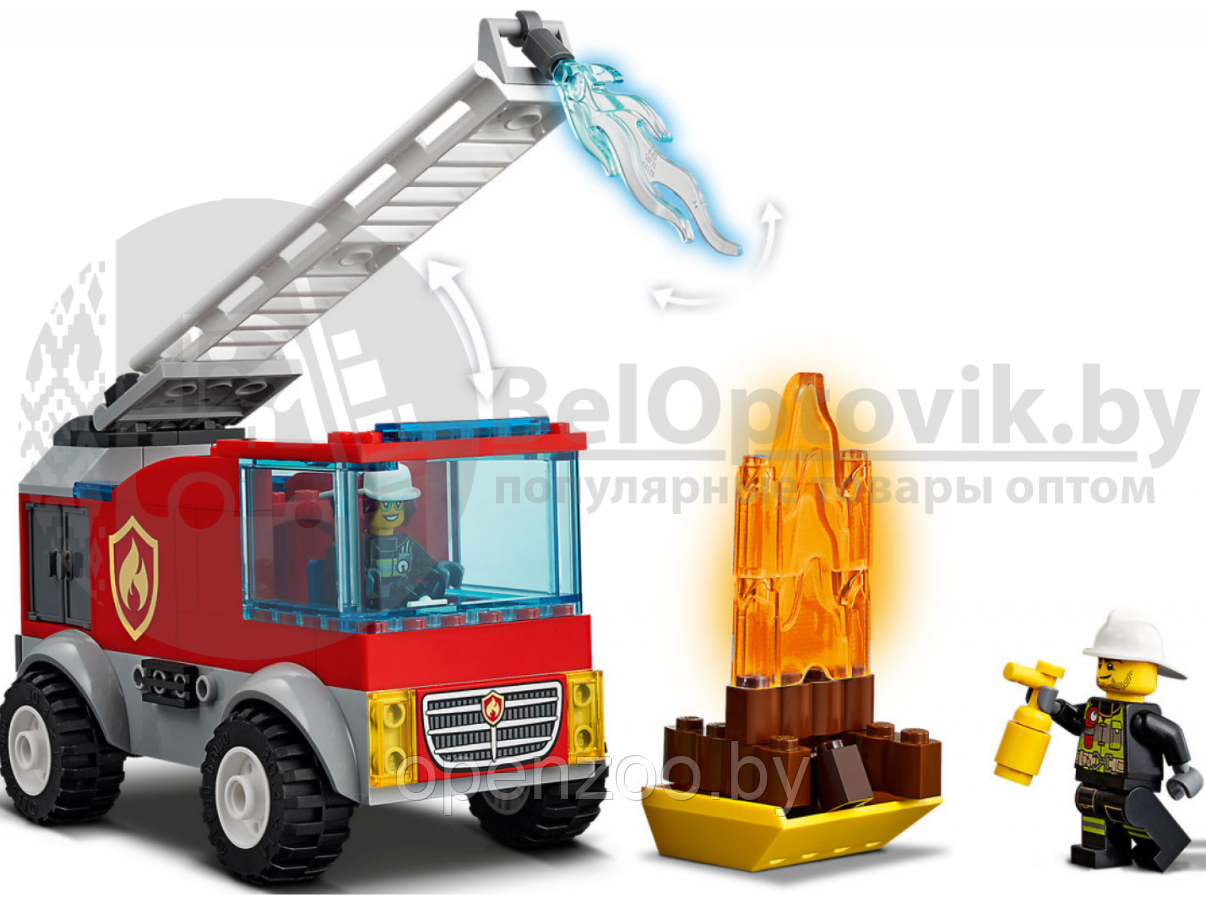 Оригинал Конструктор LEGO City 60280: Пожарная машина с лестницей (Лего) - фото 4 - id-p207594549