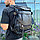 Дорожный рюкзак IGERMANN / Сумка-трансформер ( Объем XXL, экокожа) Отделение для ноутбука до 20, фото 10