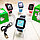 Детские GPS часы (умные часы) Smart Baby Watch Q528 Черные с розовым, фото 9