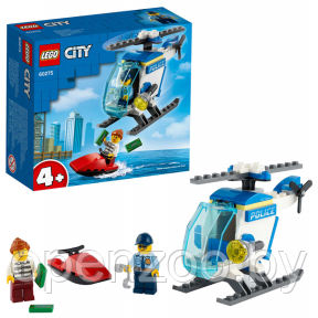 Конструктор Lego City 60275: Полицейский вертолет (Лего) - фото 1 - id-p207594554