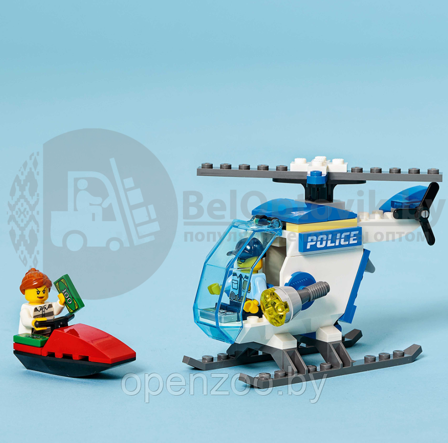 Конструктор Lego City 60275: Полицейский вертолет (Лего) - фото 2 - id-p207594554