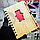 Набор канцелярский: блокнот на спирали и ручка, ECO (12,0х16,0 см, 70 листов) Мишка красный, фото 10