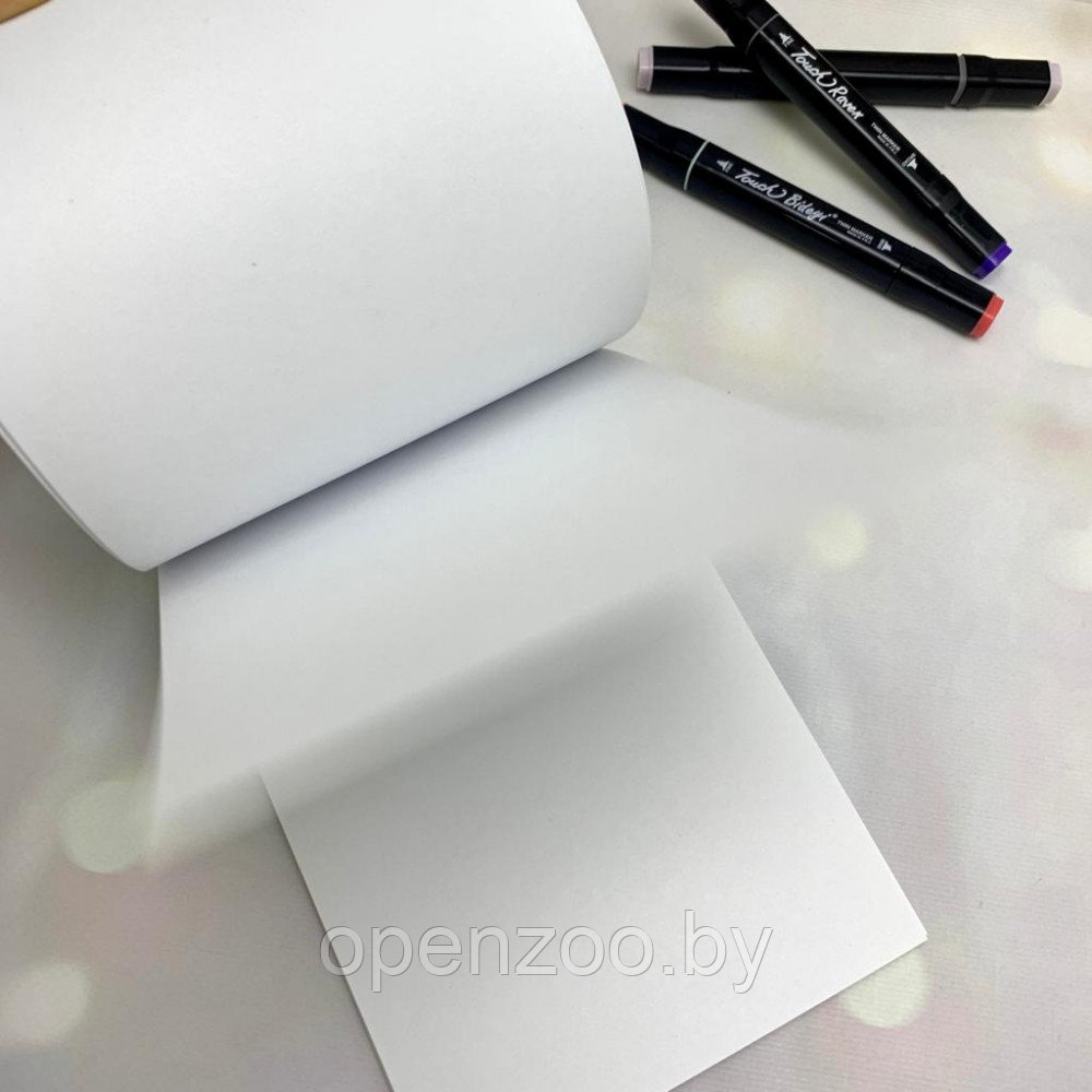 Блокнот для зарисовок и скетчинга с плотными листами Sketchbook (А5, спираль, 30 листов,170гр/м2) Жирафик - фото 9 - id-p186691147