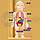 Детский 3D пазл Human Body Модель анатомия человеческого тела/Строение тела / конструктор органы 3, фото 8